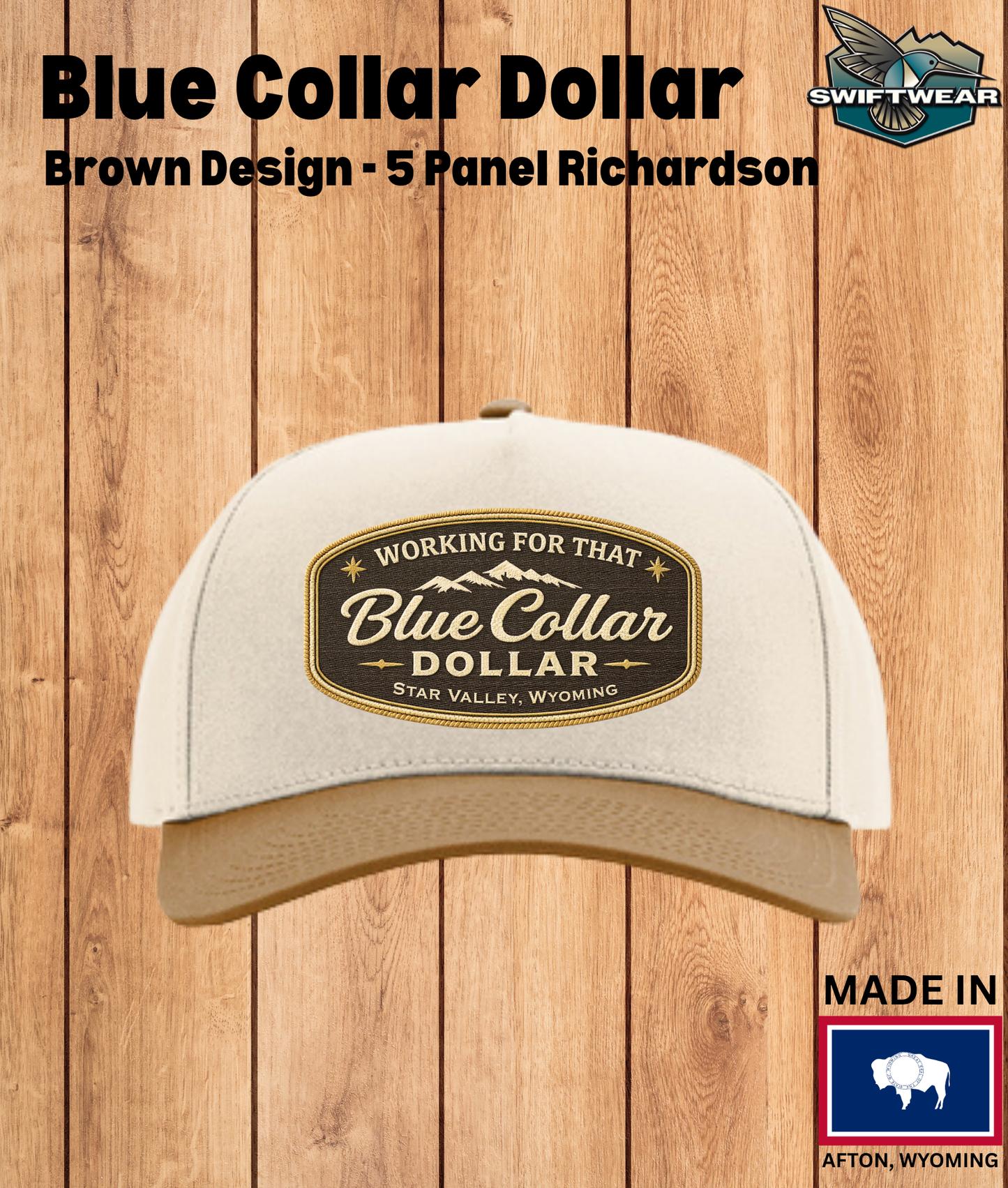 Swiftwear -Retail Blue Collar Dollar  Assorted Trucker Caps - SW-BCD-