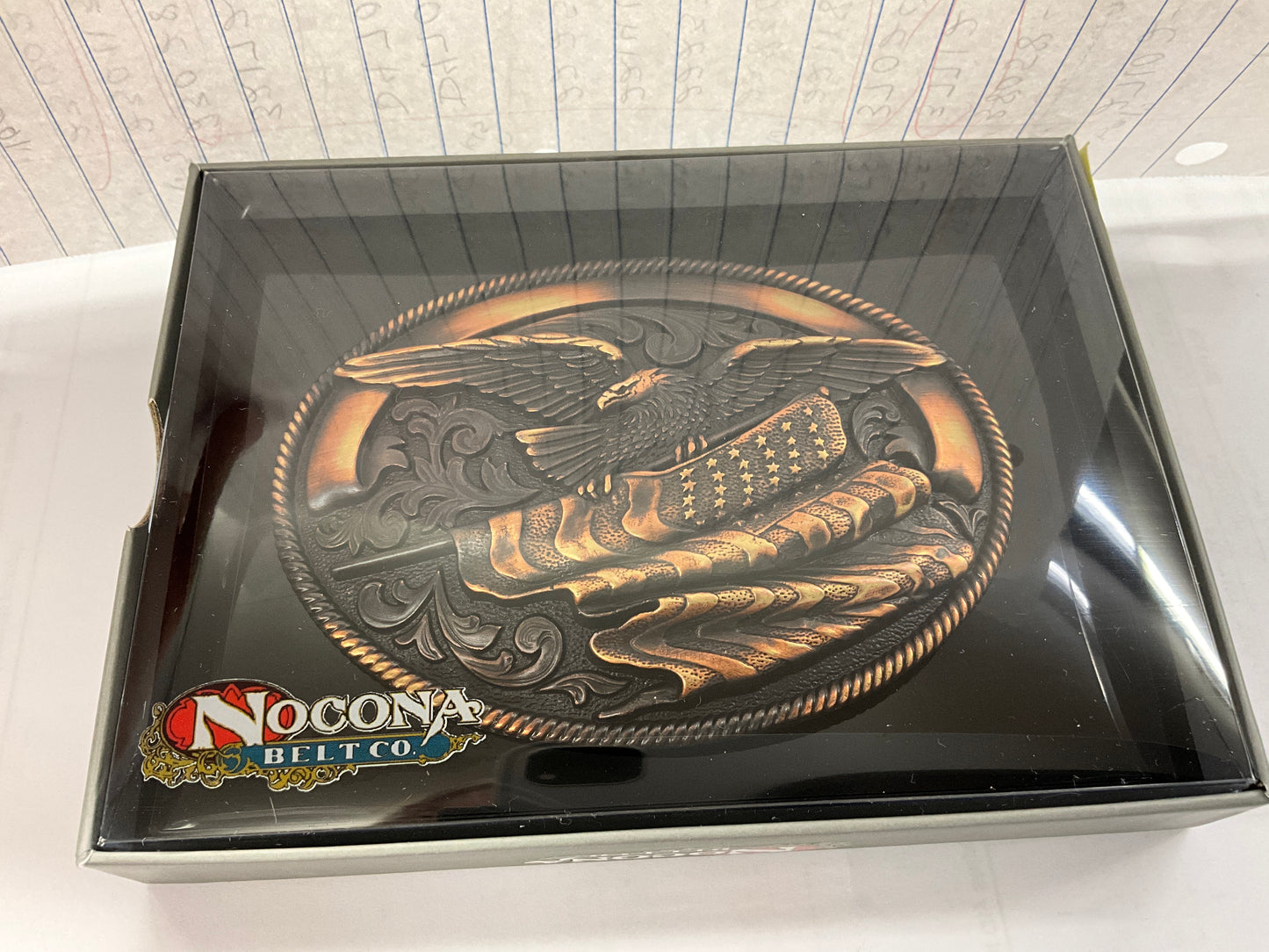 MOCONA-EAGLE BELT BUCKLE 37024