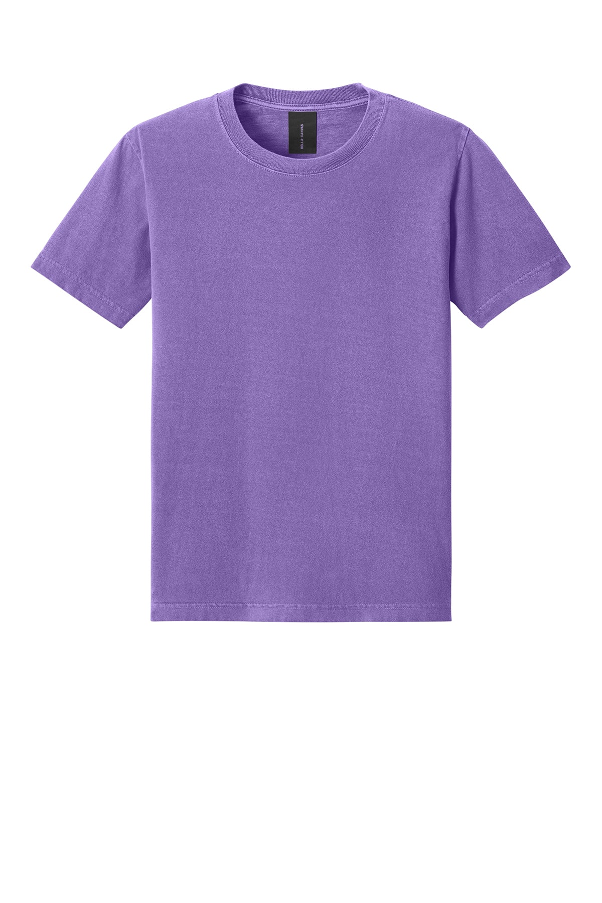 Purple For Cassie Bella Canvas Heavy Weight Garment Dyed T-Shirt Purple