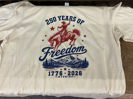 SWIFTWEAR-SS COTTON TEE-250 FREEDOM