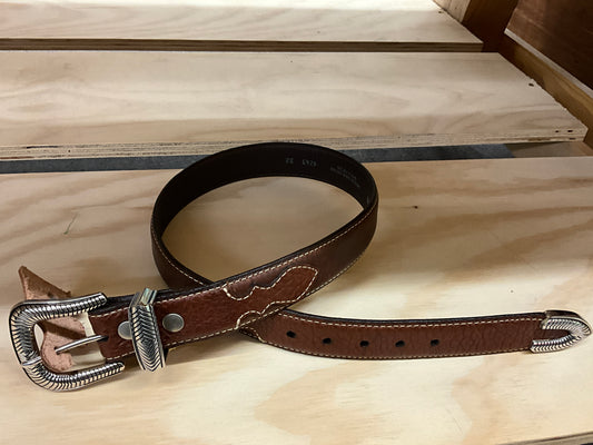 VINTAGE BISON  PICKET-SADDLE BELT - 6243