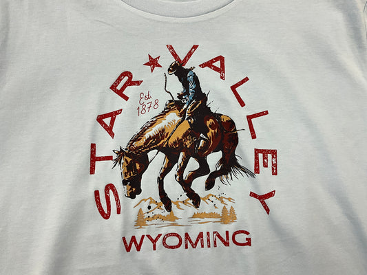 SWIFTWEAR 307 COLLECTION STAR VALLEY BRONC TEE
