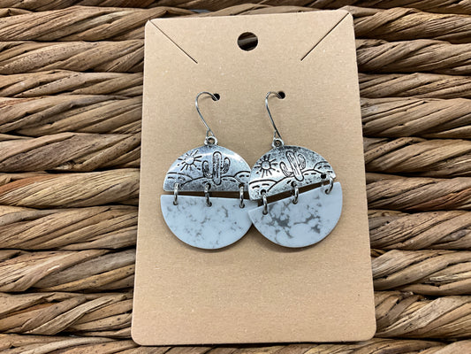 A GIRL AND HER HORSE EARRINGS-48907