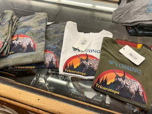 SWIFTWEAR-INFANT -RABBIT SKIN TEE- TRICERATOPS- 3321