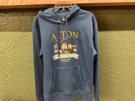 SWIFTWEAR-V.I.T. FLEECE HOODIE- DT6100/AFTONELK