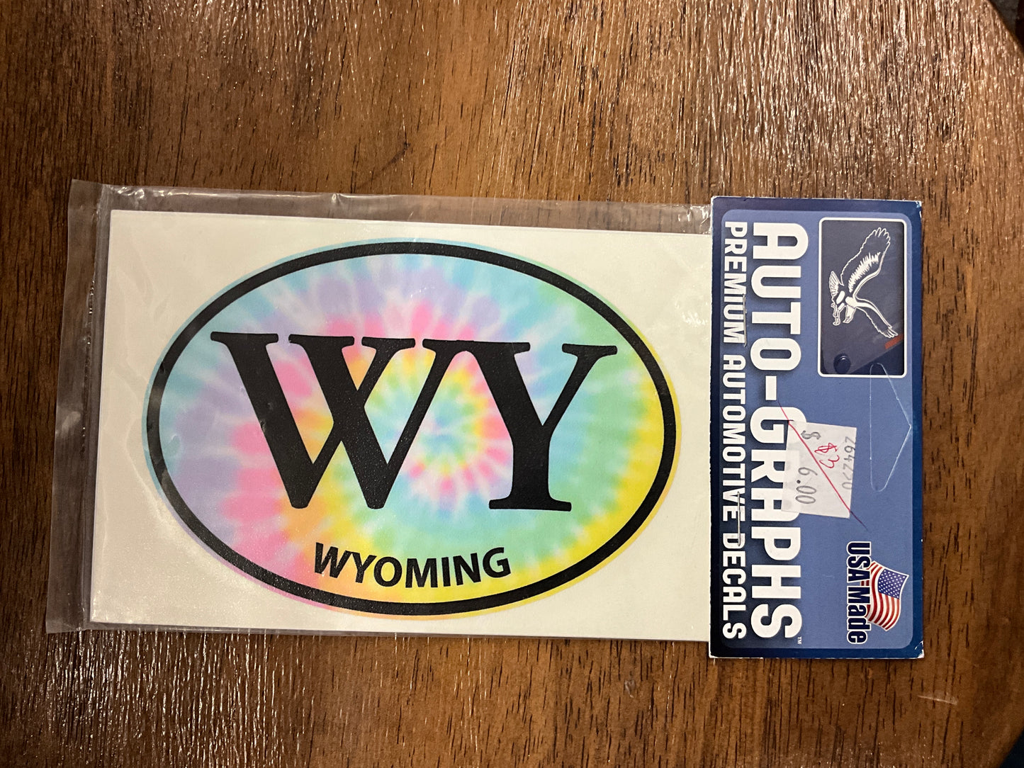 SCT - TIE DIE WYOMING LARGE STICKER - 26520-L-1