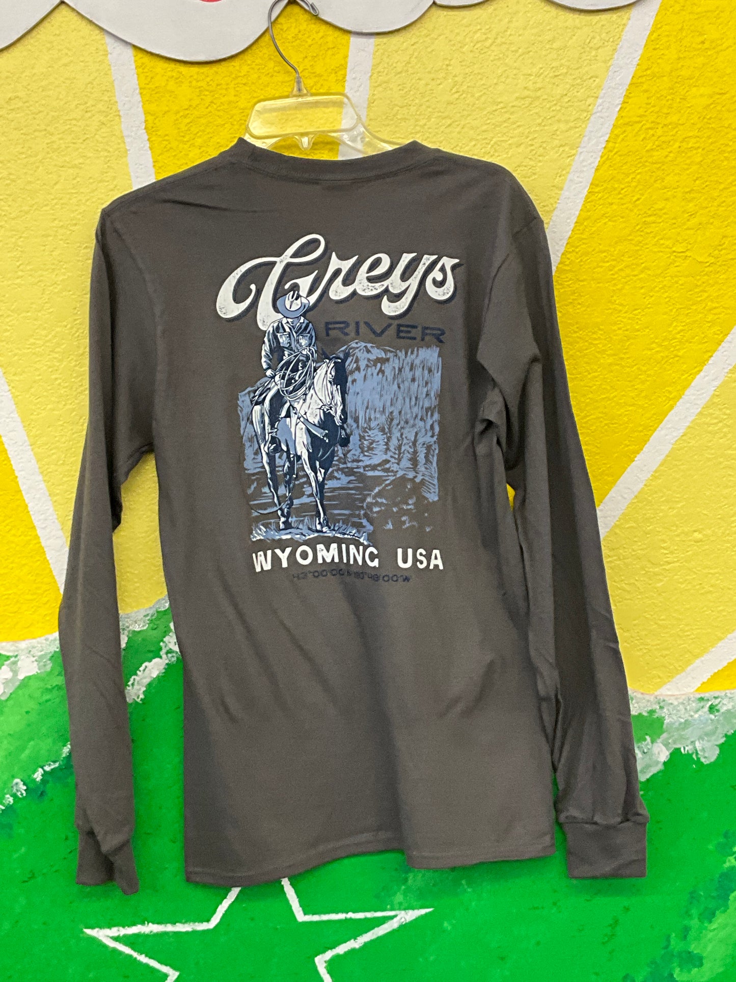 SwiftWear 307 Wyoming Collector Long Sleeve T Shirt "Greys River"