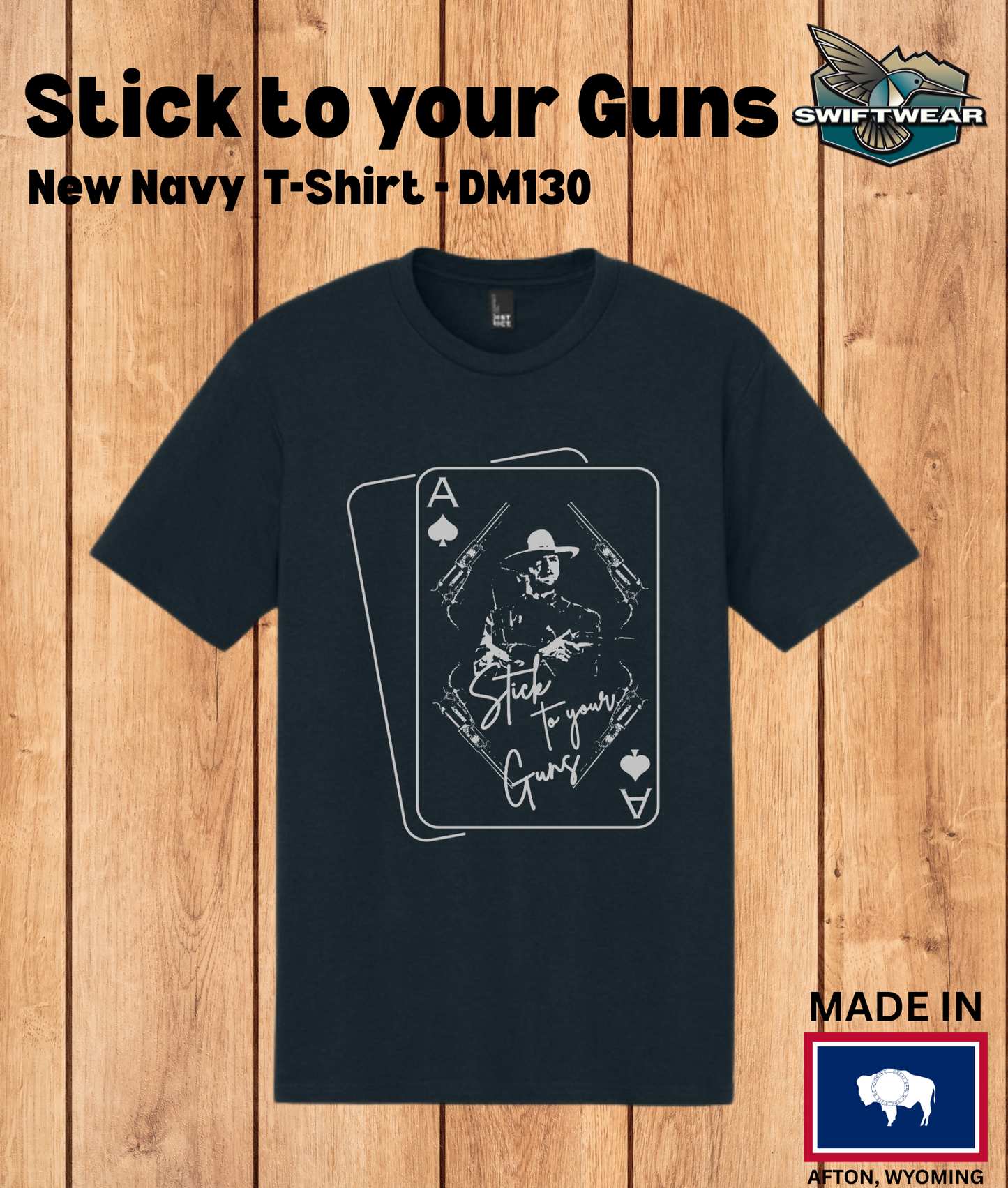Swiftwear - Retail "Stick to your Guns" Assorted SS Tee - SW-STYG-SST