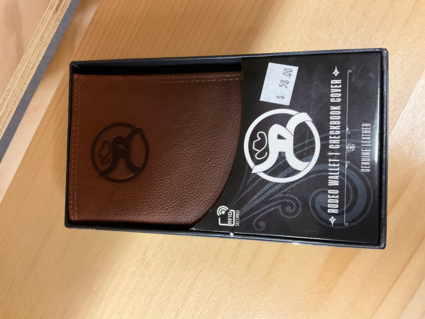 Hooey-Roughy Brown Hombre Rodeo Wallet -2043566W4