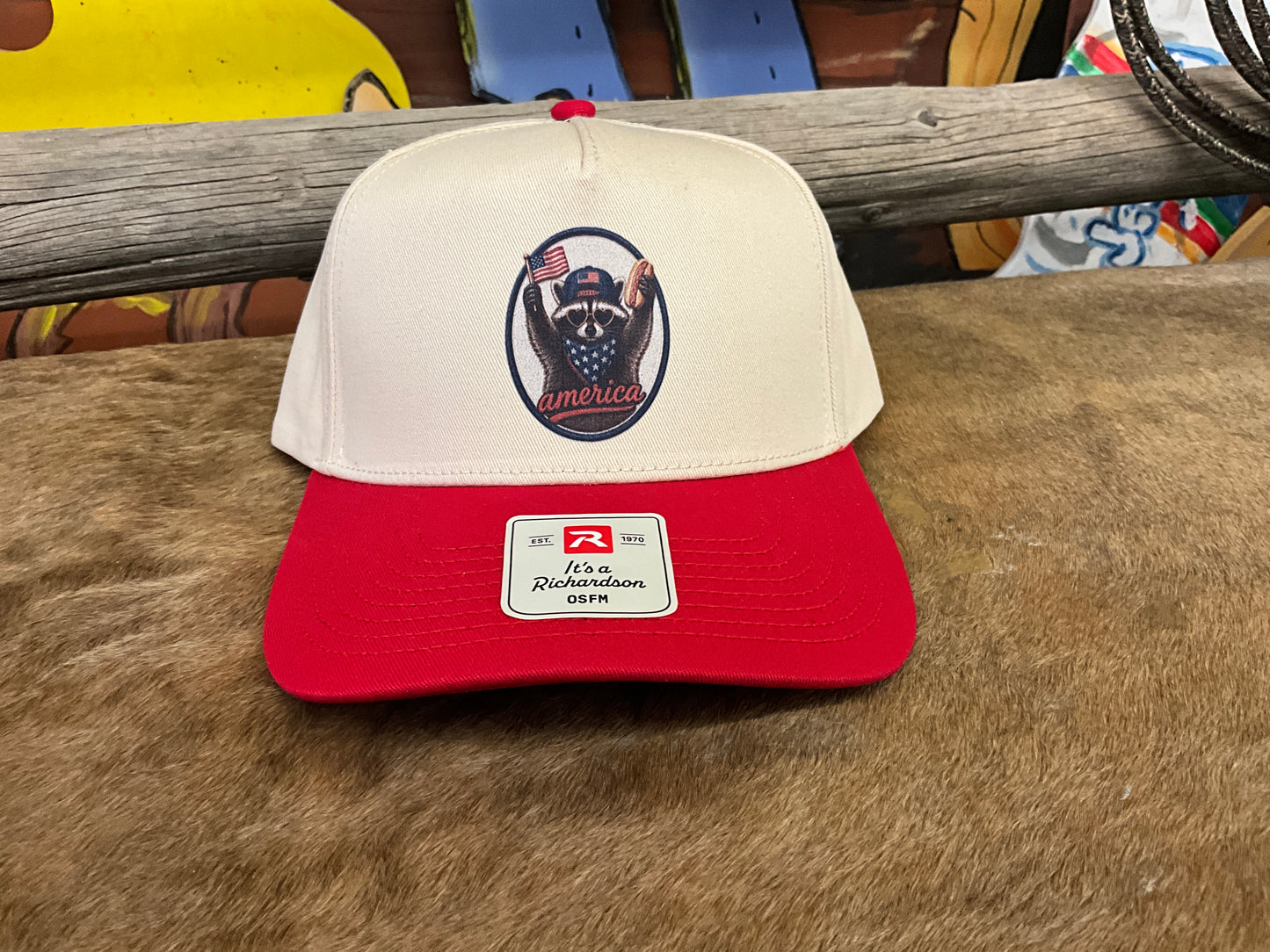 SWIFTWEAR-PATRIOTIC RACCOON APPERAL