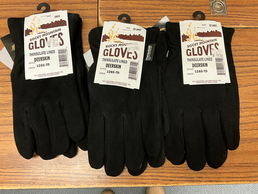 ROCKY MOUNTAIN-DEERSKIN THINSULATE GLOVE-1265