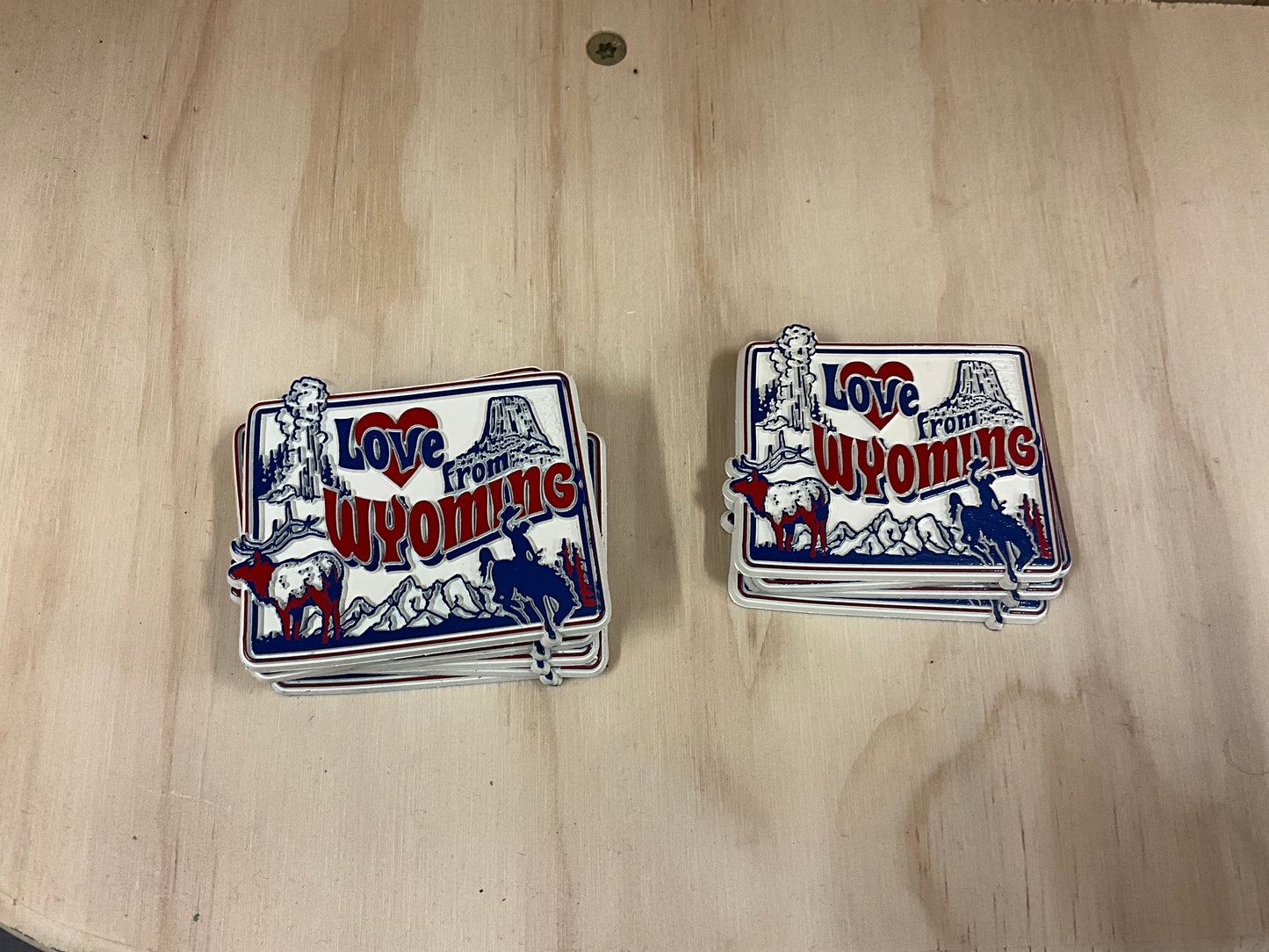 7 Star- VINTAGE “WY” MAGNET- VSM-150