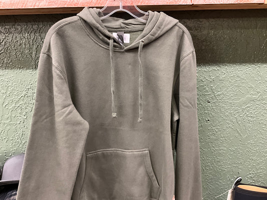 SWIFTWEAR-V.I.T. FLEECE HOODIE- DT6100, HTR OLIVE