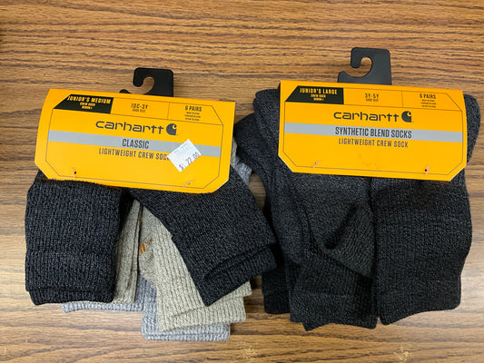 CARHARTT-JUNIOR CLASSIC CREW SOCKS-SC0696J