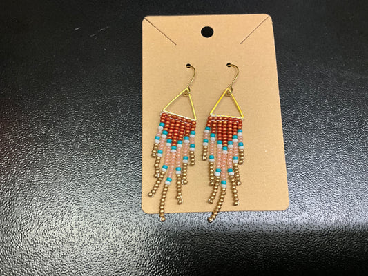 A GIRL AND HER HORSE EARRINGS- 2323