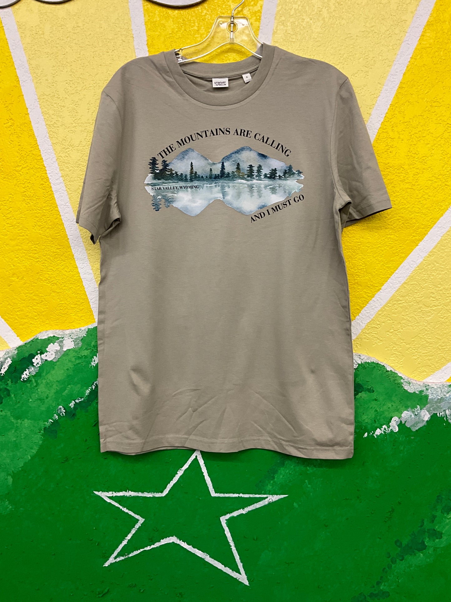 SWIFTWEAR “SV Mtns are calling” Stanley/Stella SS Graphic Tee - SW-SVMTNCALL