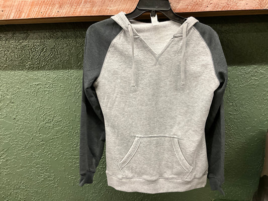 SWIFTWEAR-WOMENS LIGHTWEIGHT FLEECE RAGLAN HOODIE DT296
