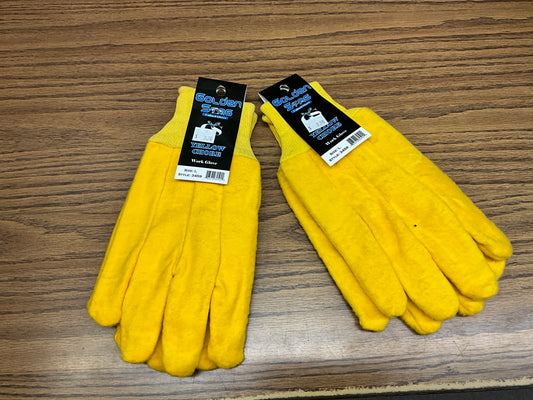 GOLDEN STAG YELLOW CHORE GLOVE- 3459