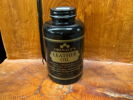 OBENAUF’S LEATHER OIL - 100408