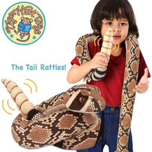 FAIRE Rambo The Rattlesnake | 55 Inch Stuffed Animal Plush | by TigerHart Toys