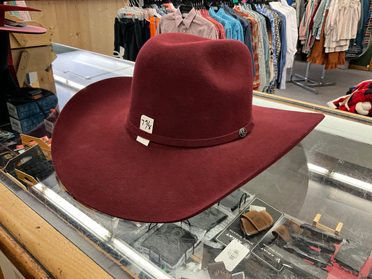 GONE COUNTRY HATS- BIG SKY, BLACK CHERRY-BS-BC