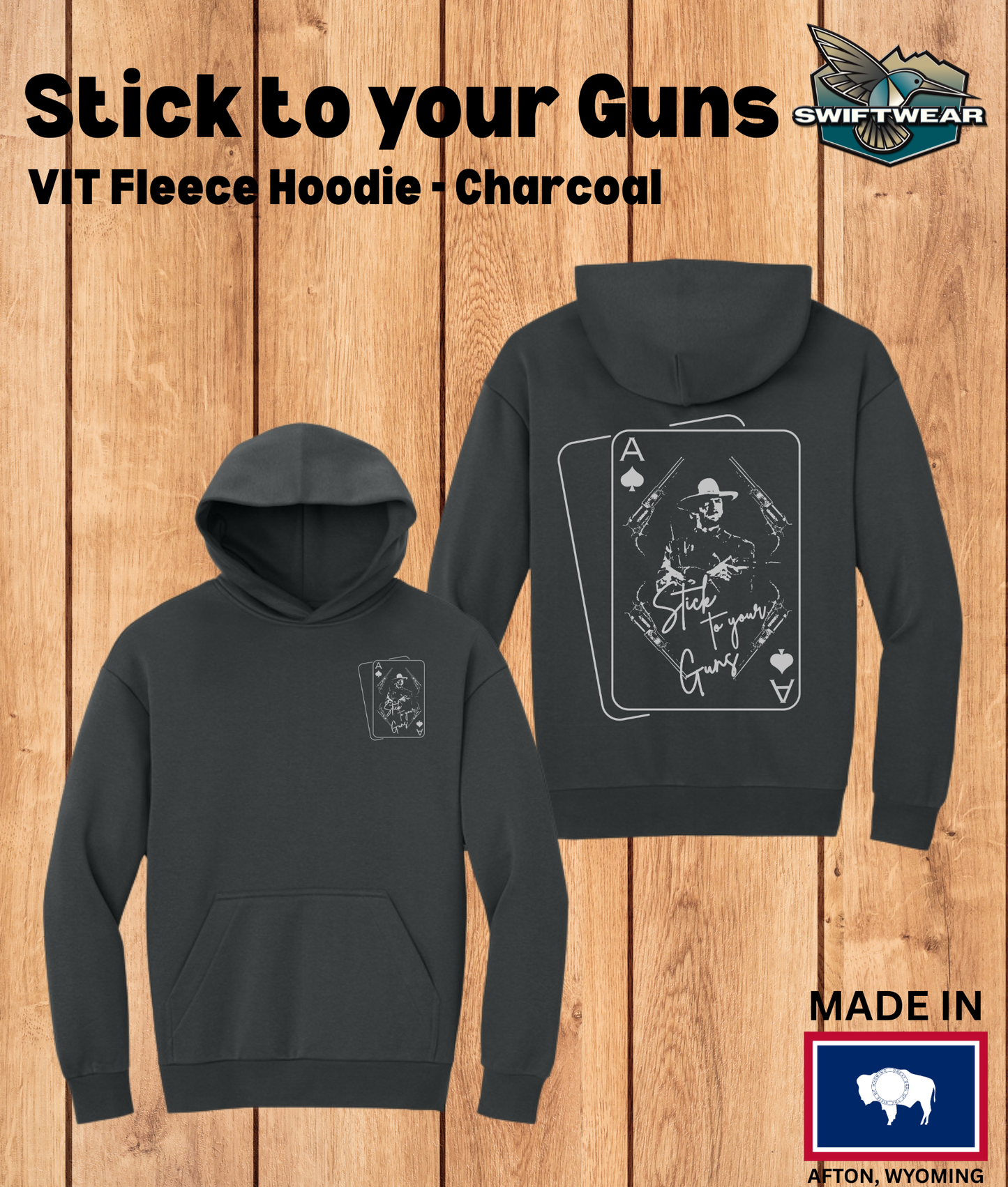 Swiftwear - Retail "Stick to your Guns" Assorted Hoodies- SW-STYG-HOOD