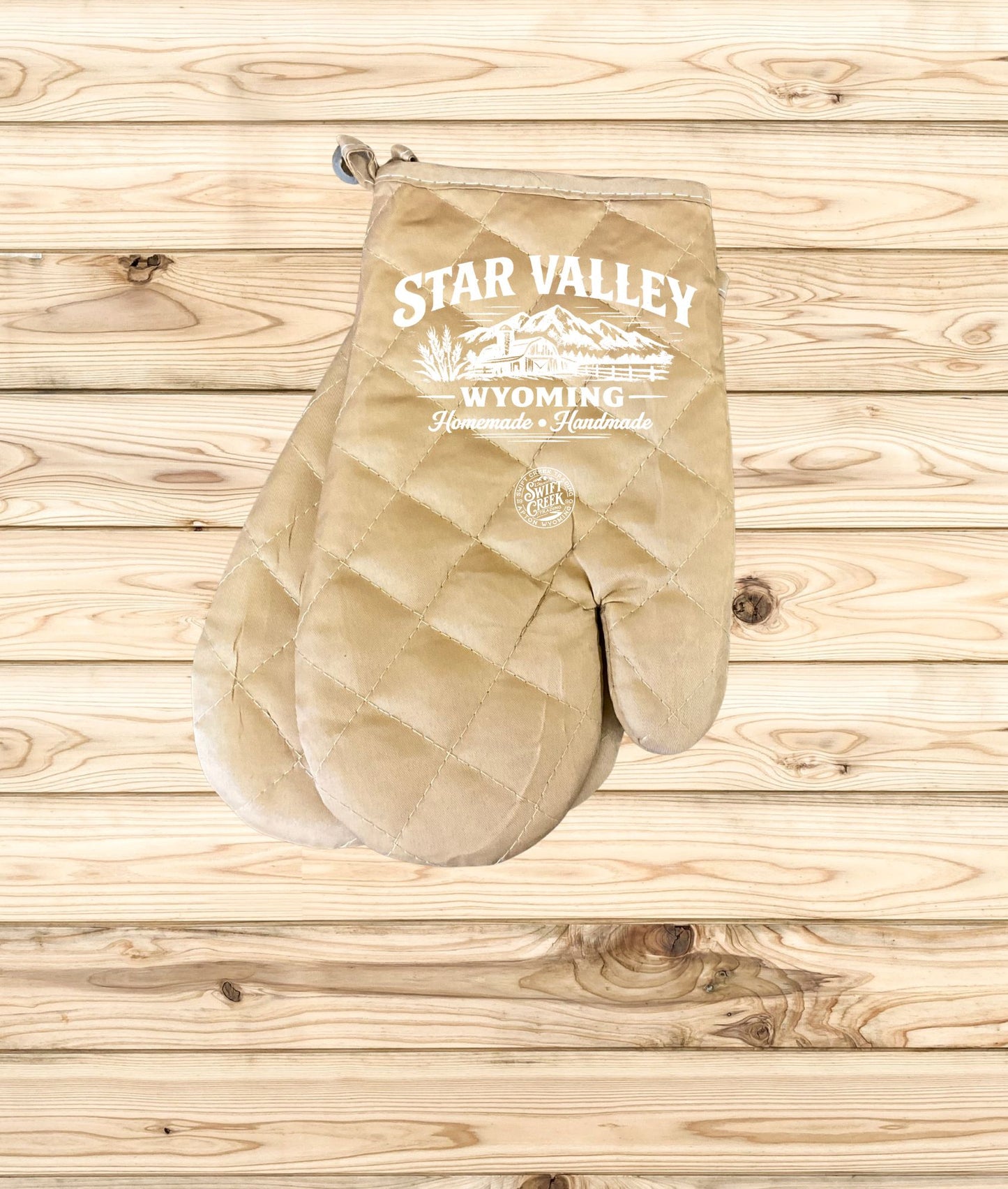Swift Creek Trading - HomeGoods - Custom Printed Oven Mitts - SCT-HG-MITT-