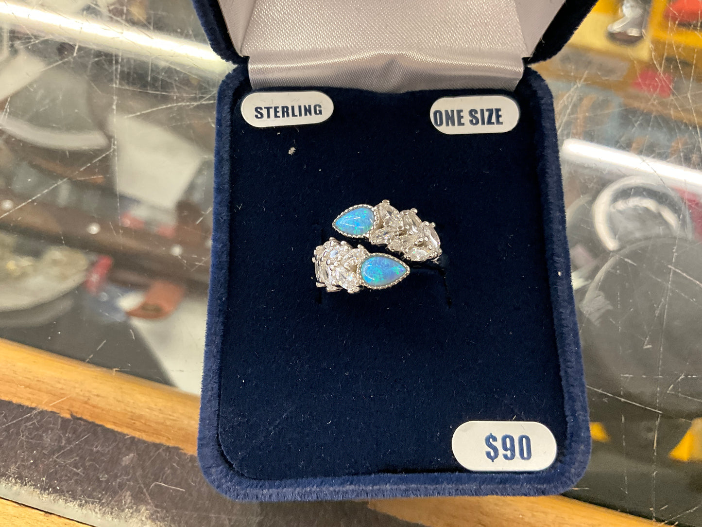 MONTANA SILVER- RING- MYSTIC FALLS OPAL-RG5362