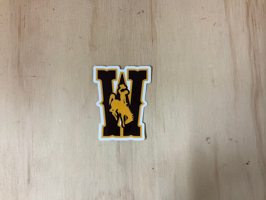 FAIRE- WY COWBOY STICKERS- COWSTICK