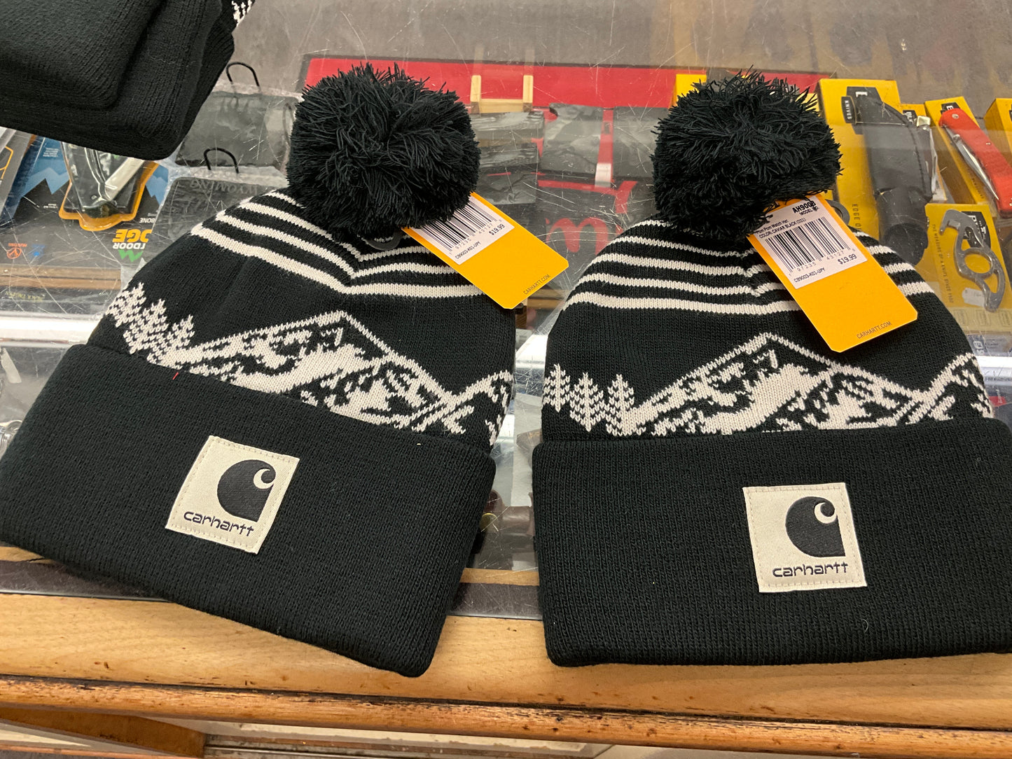 CARHARTT- YOUTH POMPOM WATCH BEANIE- CB9003