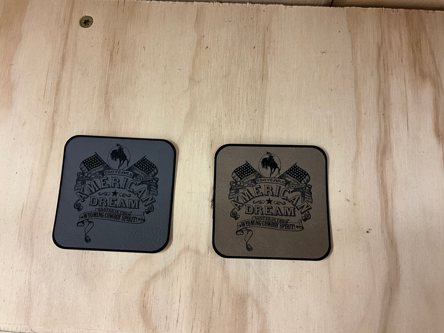 VB- LEATHER PATCH, “AMERICAN DREAM”- VB72824