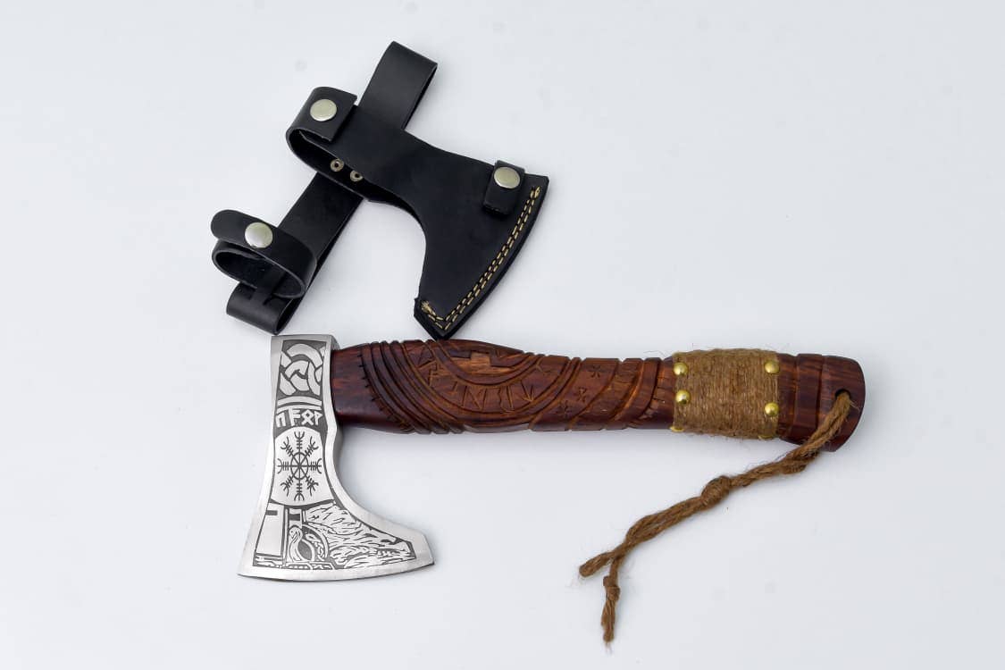 TITAN INT- VIKING AXE-STEEL HATCHET- AXE-C004