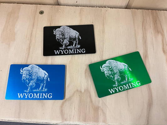 SWIFTWEAR - METAL MAGNET, WY BISON-9924766