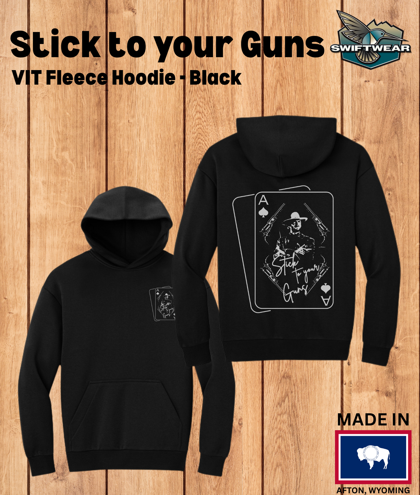 Swiftwear - Retail "Stick to your Guns" Assorted Hoodies- SW-STYG-HOOD