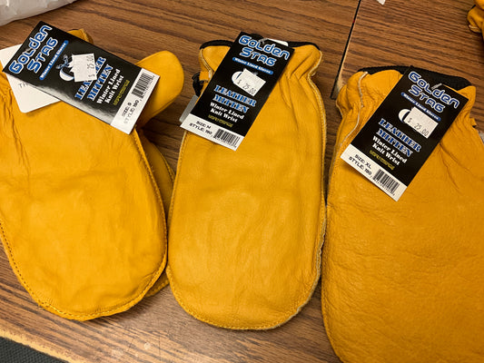 GOLDEN STAG- PIGSKIN MITTEN- 190