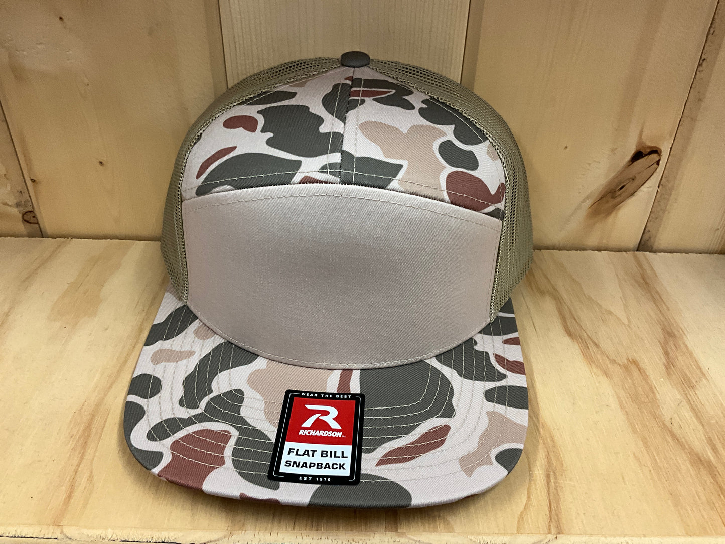 SWIFTWEAR-7 PANEL TRUCKER CAP-168P