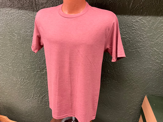 DISTRICT- PERFECT TRI DTG SS TEE- DM130DTG- BLUSH FROST