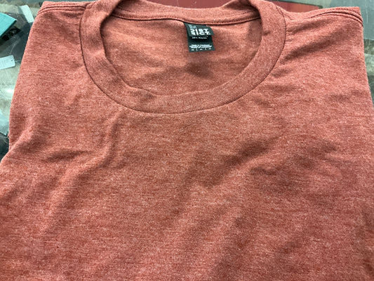 SWIFTWEAR-PERFECT TRI SS TEE- DM130, HTR RUSSET