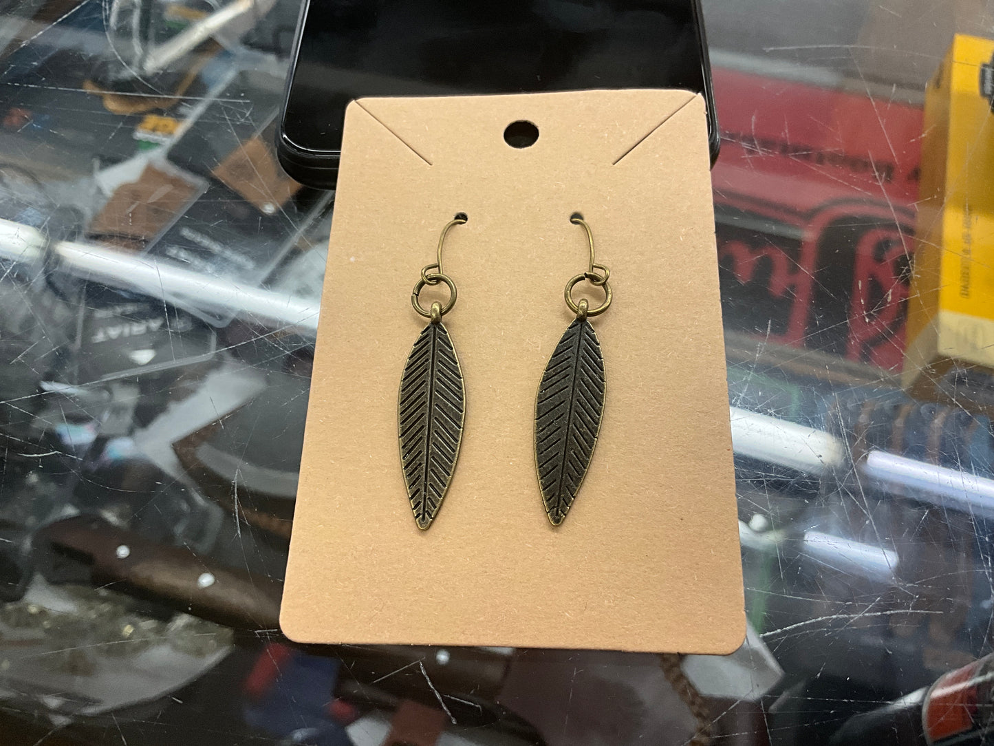 A GIRL AND GER HORSE- EARRINGS- 27277