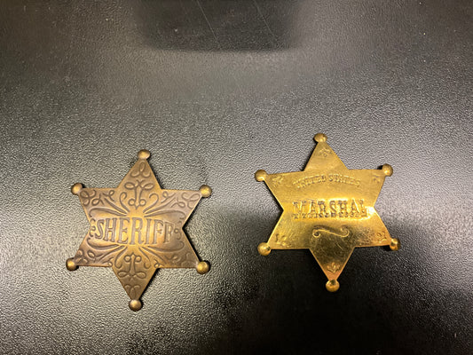 FAIRE GOLD STAR BADGES