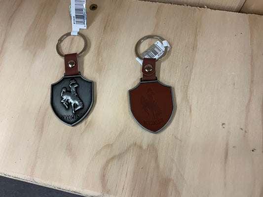 G54- WYO BRONC KEY CHAIN-12638