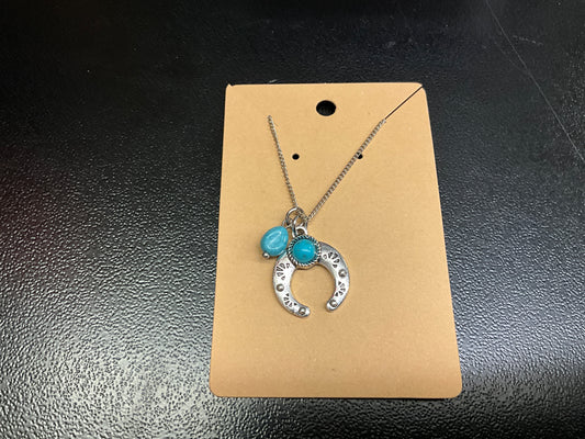 A GIRL AND HER HORSE NECKLACE- 7463