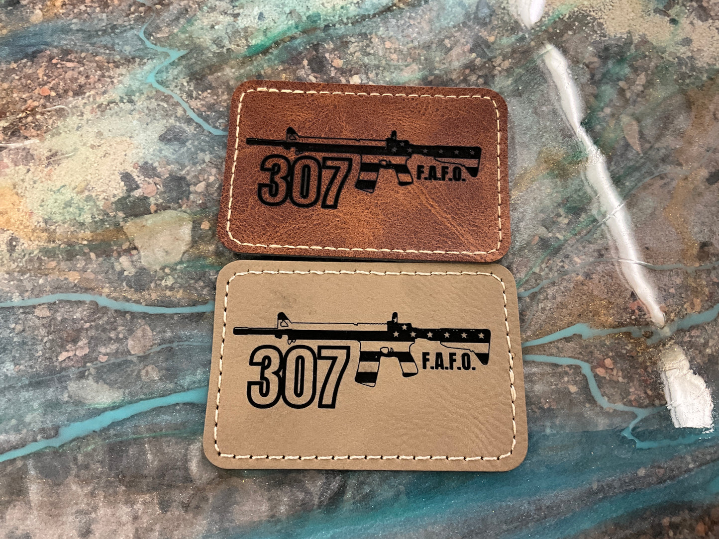 NICKLO ENTERPRISES LEATHER PATCHES