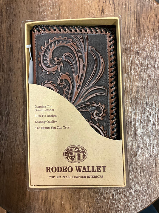 3D BELT CO. - BIFOLD RODEO WALLET - D250014602