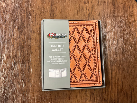 NOCONA - TRIFOLD WALLET - EMBOSSED LEATHER - N500051048