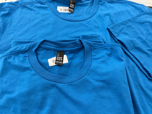 SWIFTWEAR-PERFECT SS TRI TEE-DM130- BRIGHT BLUE
