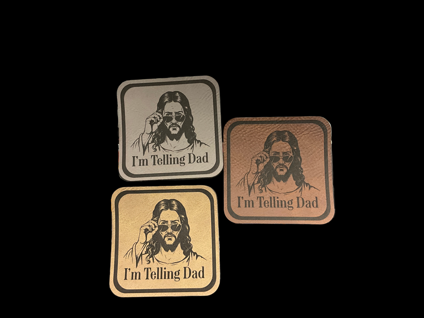 SWIFTWEAR I’M TELLING DAD LEATHER PATCH-323