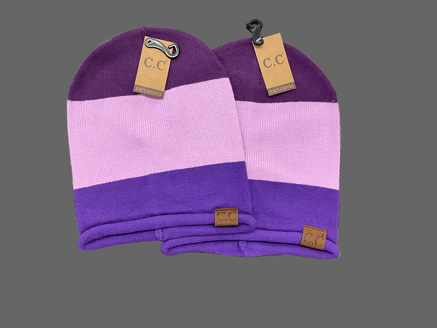 CC ROLLED CUFF SLOUCHY BEANIE