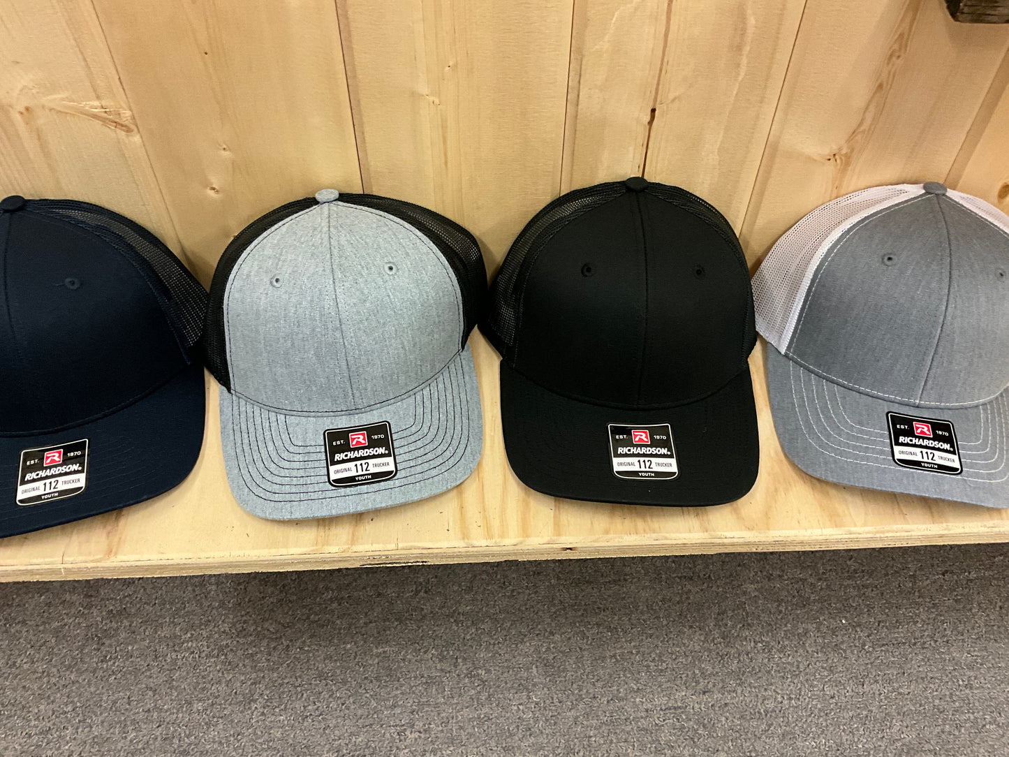 SWIFTWEAR- YOUTH SIX PANEL TRUCKER HAT - 112Y