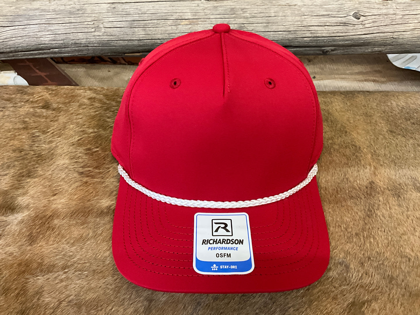 SNS ACTIVEWEAR RICHARDSON 112 FIVE-PANEL TRUCKER WITH ROPE - 112FPR